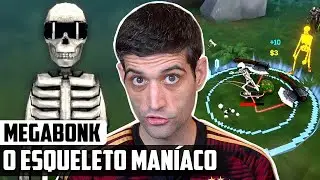 Megabonk - O esqueleto MANÍACO, Cálcio, o BRABO