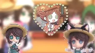 identity v react to survivors | Emma Woods (1/4) (gacha club)