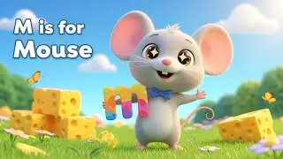 Learn the ABCs: M is for Mouse &ndash; Nursery Rhyme for Kids 🔤🎵