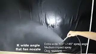 Flood Jet Wide Angle Flat Fan Spray Nozzles#nozzles #spraynozzle
