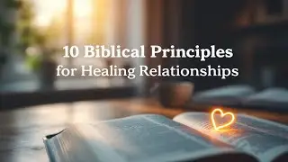 10 Biblical Principles for Healing & Restoring Relationships