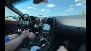 Jetstream Blue C6 Z06 Driving