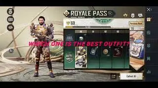 PUBG Season 17 60RP | WHICH is the best Outfit |   Deadly Sickle Set or Resplendent Dawn Set😍