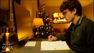 4-HOUR | Study With Me | One break, No music, Deep work