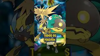 Todos os Pok&eacute;mon el&eacute;tricos em um s&oacute; v&iacute;deo!#pokemon #pokemonlegendsza