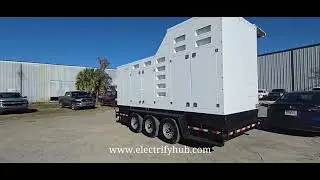 Electrify Hub Fleet Master 120kW Mobile Charging Unit   #mobilecharging #evcharging #electrification