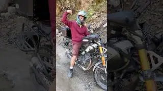 Broken Roads of Kasol | part 3 #kasol #bikeride #pulga #couple #riders #scrambler400x