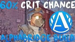 The Division 1.4 - MAX 60% Crit Chance SMG AlphaBridge Build