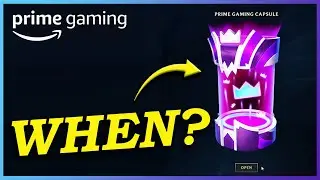November Prime Gaming Capsule Release Date | Amazon Twitch Rewards, Capsula | League of Legends LoL