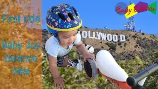 Baby Joy baby balance bike (First Ride)