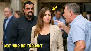 &ldquo;He Disrespected Steven Seagal&rsquo;s Daughter in Public &mdash; The Reaction Silenced Everyone&rdquo;..