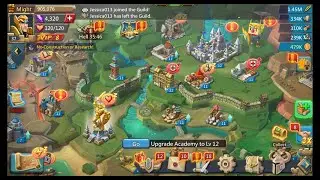 [*/\*] Lords Mobile - Upgrading Castle to Level 12