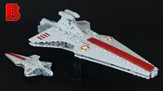 Lego Midi Scale Venator-Class Star Destroyer Custom Build!