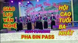 Đội Múa Hội Cao Tuổi Ba Nhất Thôm Mòn Giao Lưu Văn Nghệ Tại Pha Đin Pass 📷SƠN LA tv