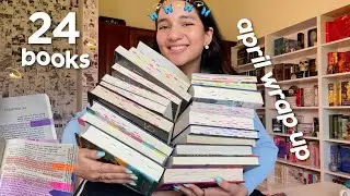 reading 24 books in april to keep the demons at bay 😩✊