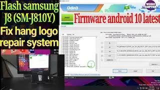 Flash samsung J8 (SM-J810Y) || fix stuck/hang on logo samsung J8