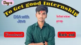 &ldquo;4 Days to Get Internship | Frontend + Backend + DSA + Interview Prep | Study Vlog | @Naveen08vlog 