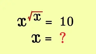 This Exponent Equation Is Sneaky | How to Solve in 1 Minute 