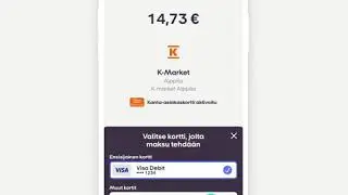 Mobilepay: N&auml;in vaihdat maksukorttia