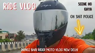 SCENE HO GAYA OH SHIT POLICE 🚓🥵 ll #dukerider #vlog ll