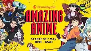 Sony Pix Crunchyroll Amazing Anime Promo