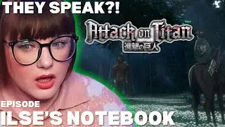 WHO IS YMIR?! - FIRST React to Attack on Titan OVA Ilse's Notebook