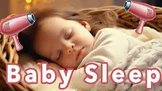 120min – Baby Fön Geräusch zum Einschlafen | Haarfön für Babys / Hair Dryer Sound for Sleep