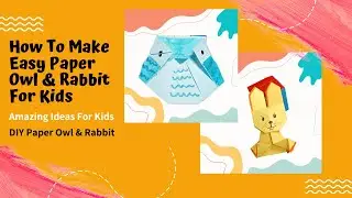 2 Paper Crafts | Easy Origami | How to Make Paper | Easy Paper Making