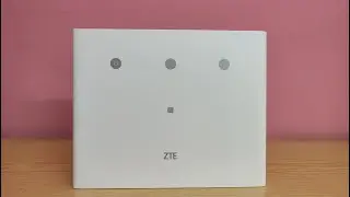 ZTE MF296R 4G+ 300mbps. APN. Test.