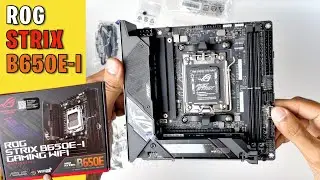 ASUS ROG B50E I Mini ITX Gaming Mother Board Unboxing & 1st Look!
