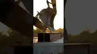 Incredible Precision by this Excavator Operator