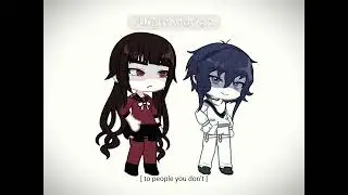 &lsquo;From People You Know &rsquo; Pregame Kokichi and Maki &bull; For AU Read Description !! Danganronpa V3