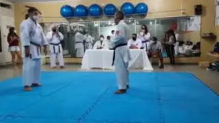 PROVA DE JYU-KUMITE - 1.EXAME DE FAIXAS PRETAS E GRAU DA SEITOKAN SERGIPE/PARAÍBA