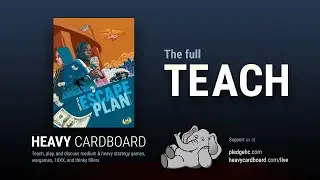 How to Play only - Escape Plan How to Play by Heavy Cardboard