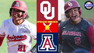 #3 Oklahoma vs #18 Arizona (G2) | 2026 College Softball Highlights