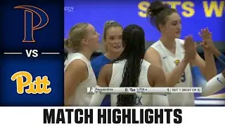 Pepperdine vs. Pitt Match Highlights | 2025 ACC Volleyball