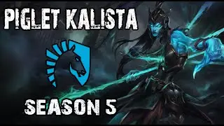 Piglet Kalista vs Jinx ADC Ranked Challenger NA