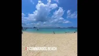 7 Commandos Beach El Nido #travel #palawan #elnido  #islandhopping #viralshort #fyp