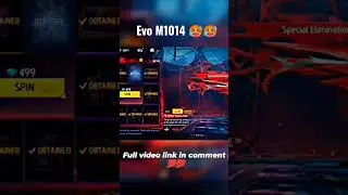Free Fire Evo M1014 1 spin trick 🥵|NEW Evo M1014  | New faded whell event#shorts#shorts #SHORTS