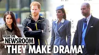 Harry & Meghan always make drama & they're already kicking off about the King’s statement