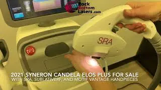 2021 Syneron Candela Elos Plus Laser For Sale