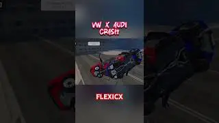 VW против Audi 💀 Краш-тест на высокой скорости #flexicx