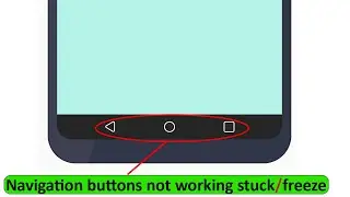 Screen stuck and navigation bar freeze issues