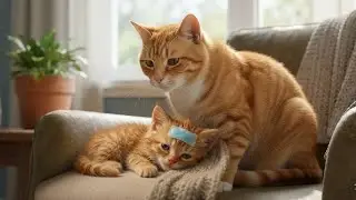 A Small Kitten, A Big Mother&rsquo;s Love 🐾 | Mama Meow Life