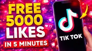 HOW TO GET 5000 FREE LIKES ON TIKTOK VIDEOS | 3 NEW WAYS TO GROW ON TIKTOK