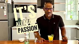 A white rum cocktail with fresh ingredients | Easy and simple ingredient cocktail with white rum