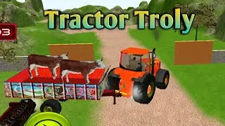 Heavy Duty Tractor Cargo Transport 3D -Andriod Gameplay FHD