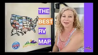 Family Travel Map | What's your rule? | Bragging Rights | The Best RV State Sticker Map