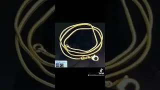 #Gold Snake Chain Necklace ($9.99).