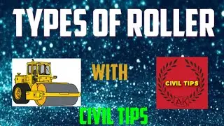 types of roller by civil tips Er.Arvind
